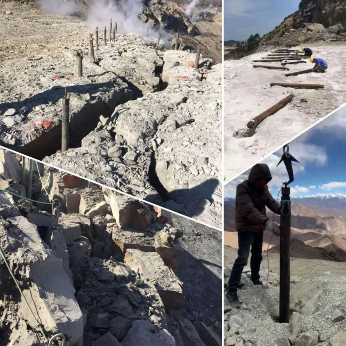 Quy trình phá đá bằng công nghệ nổ khí CO2 (Cacbon dioxit)