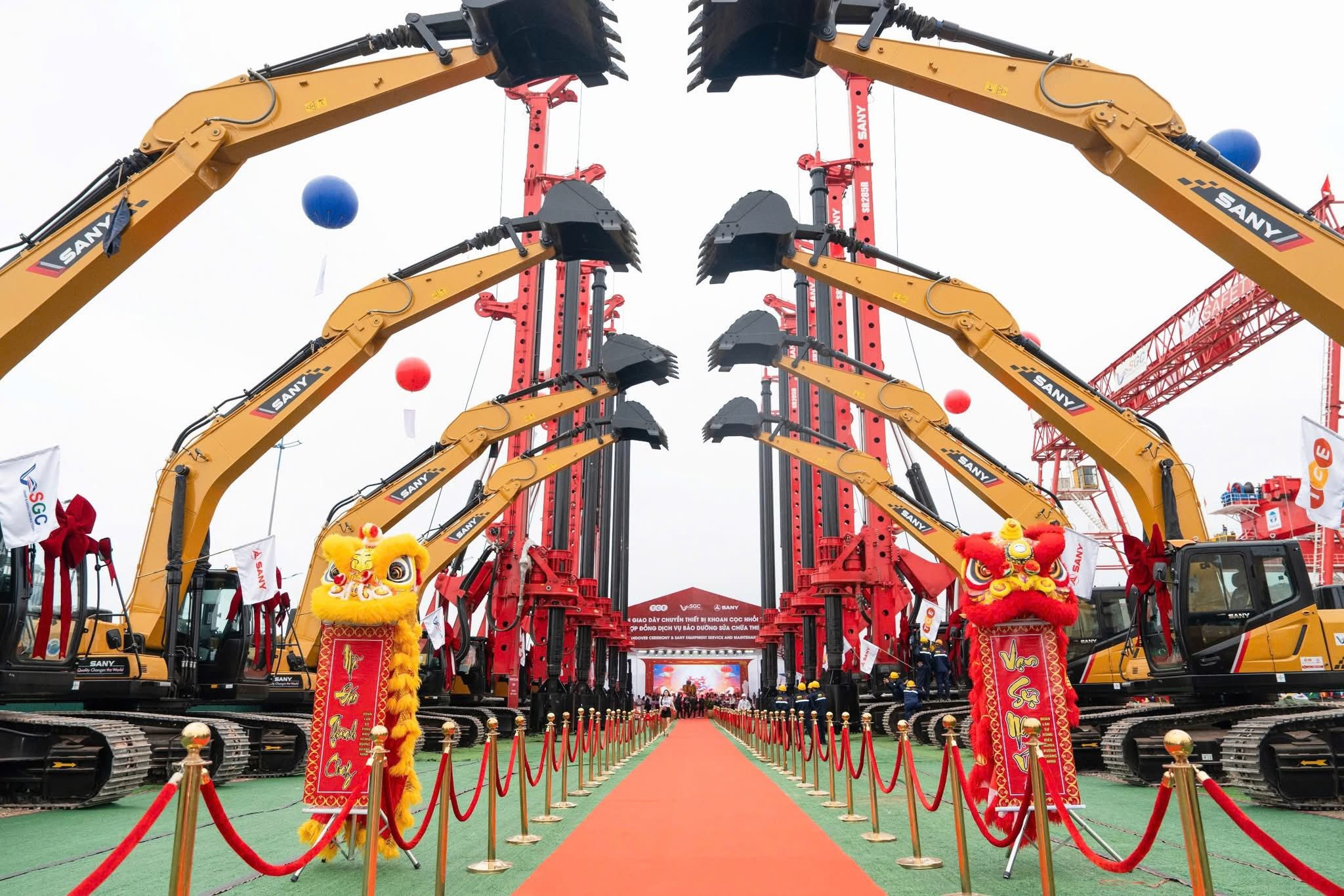 Tập đoàn Vin group hợp tác sâu rộng với SANY trong các đại dự án năm 2026