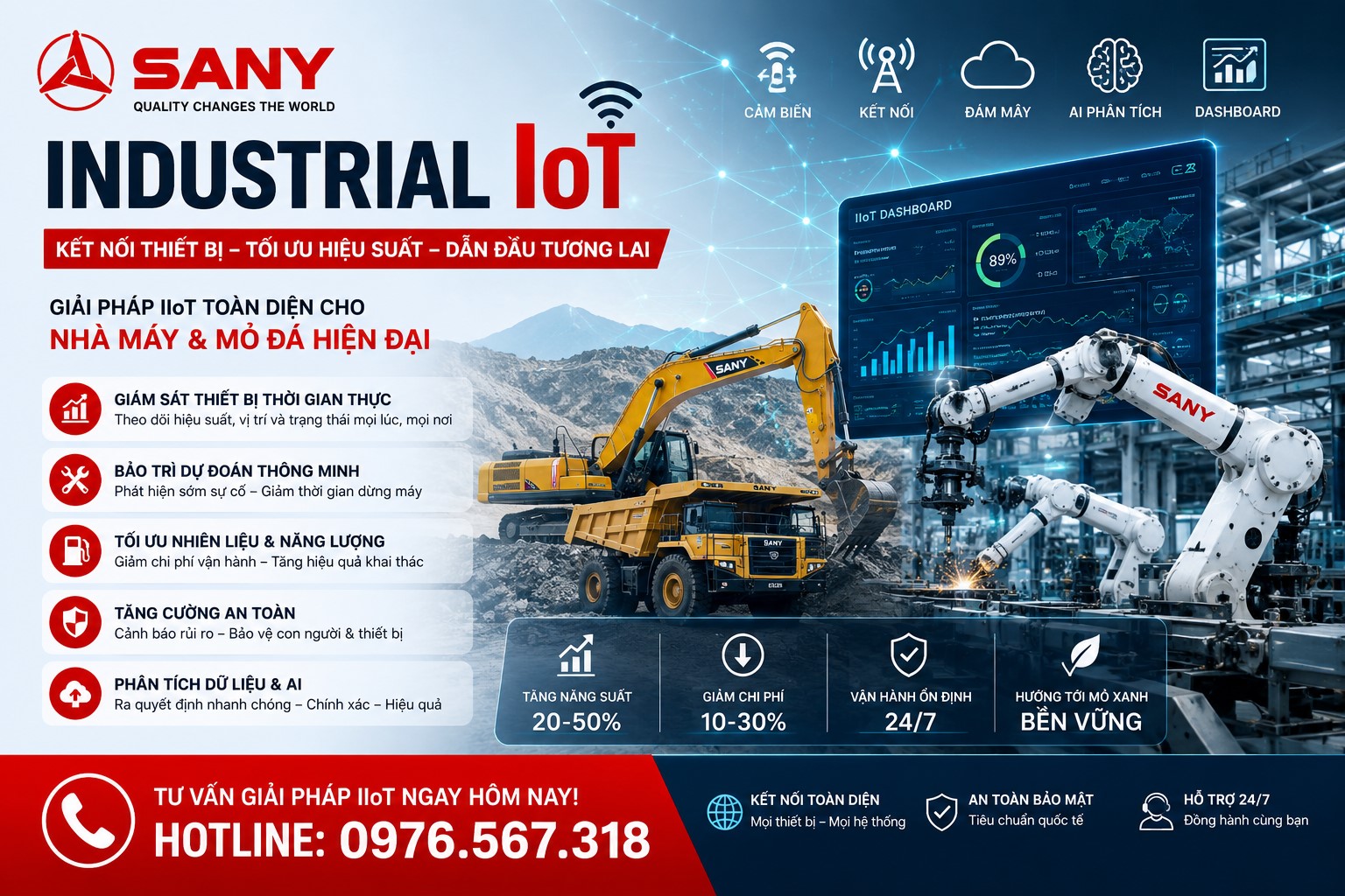 Industrial IoT là gì? Toàn cảnh ứng dụng IIoT trong sản xuất và khai thác mỏ hiện đại