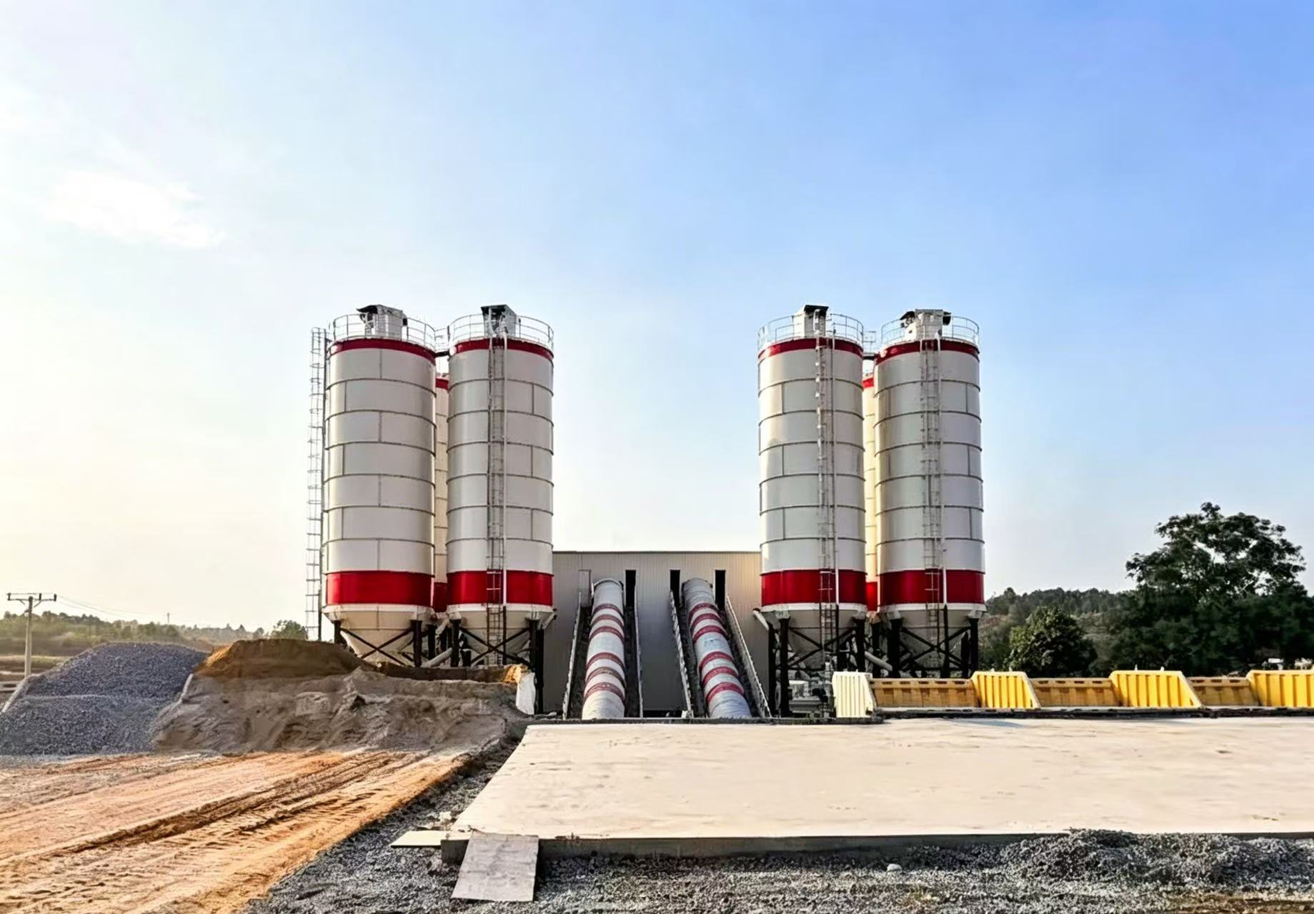 trạm trộn bê tông sany