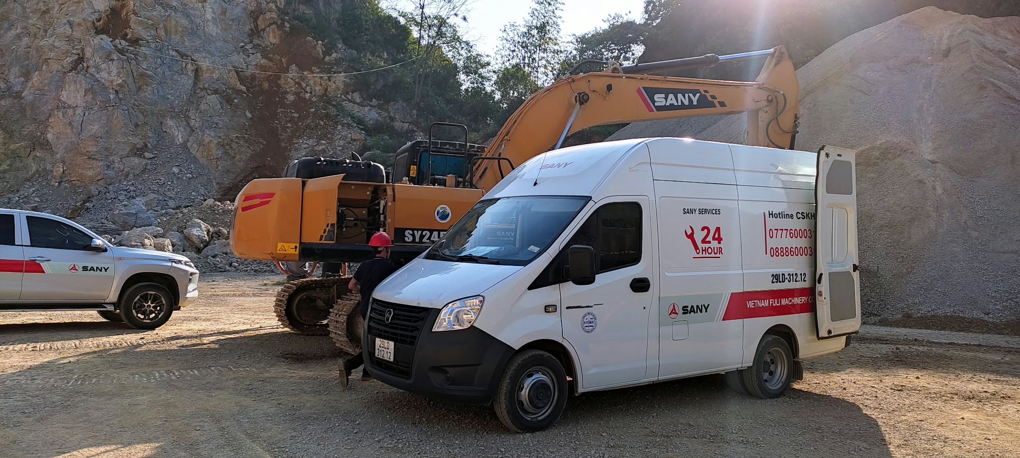 Theo Chân Đội Dịch Vụ SANY Tại Lạng Sơn | Nhật Ký 2021