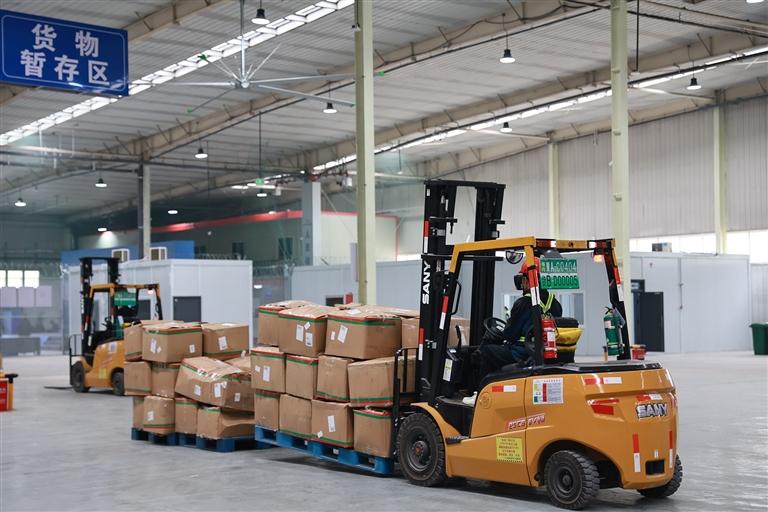 xe nâng điện sany