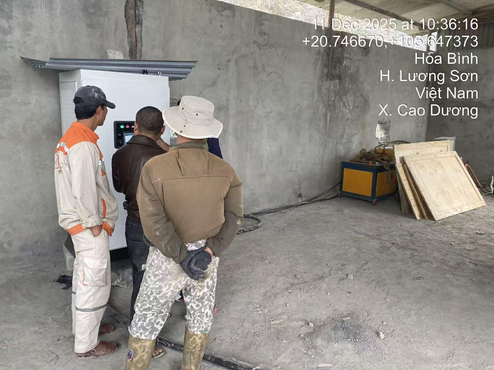 xúc lật điện sany