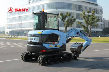 Máy xúc điện SANY trong kỷ nguyên tiết kiệm năng lượng và năng lượng xanh, sạch