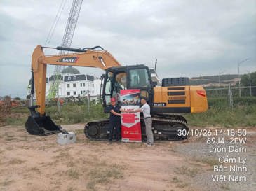 30 thiết bị SANY năm 2026 – Trần Việt An