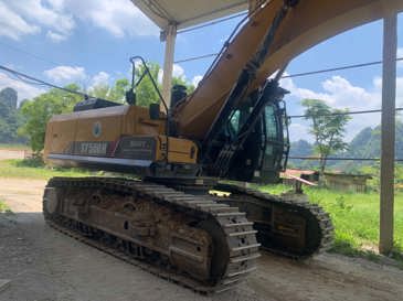 Video máy xúc SANY SY500H hoạt động ở mỏ đá Lạng Sơn