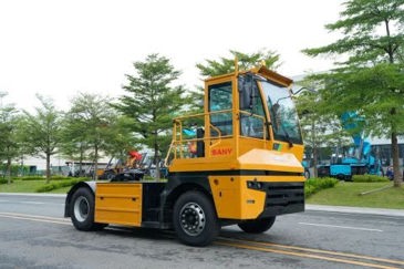 SANY STT4501E2-D: Xe đầu kéo điện chuyên dụng cho cảng
