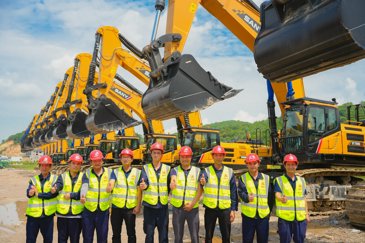 Máy xúc SANY SY550H, SY650H, SY750H tại Việt Nam – Phân tích chuyên sâu