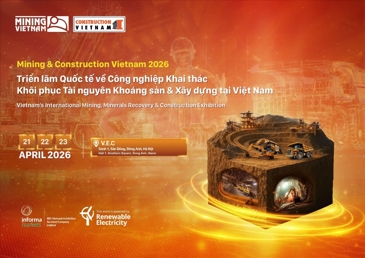 Khai mạc Triển lãm Mining & Construction Vietnam 2026 tại VEC